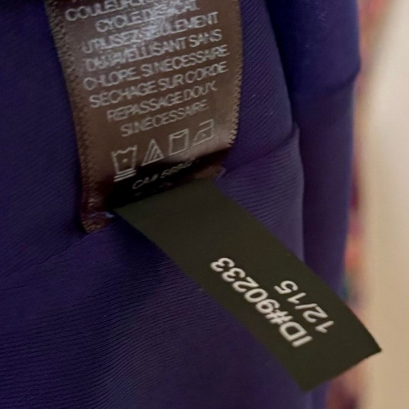 Express| Vibrant Fit & Flare Halter Floral A-Line Sleeveless Mini Sundress Sz 10 - Picture 4 of 6